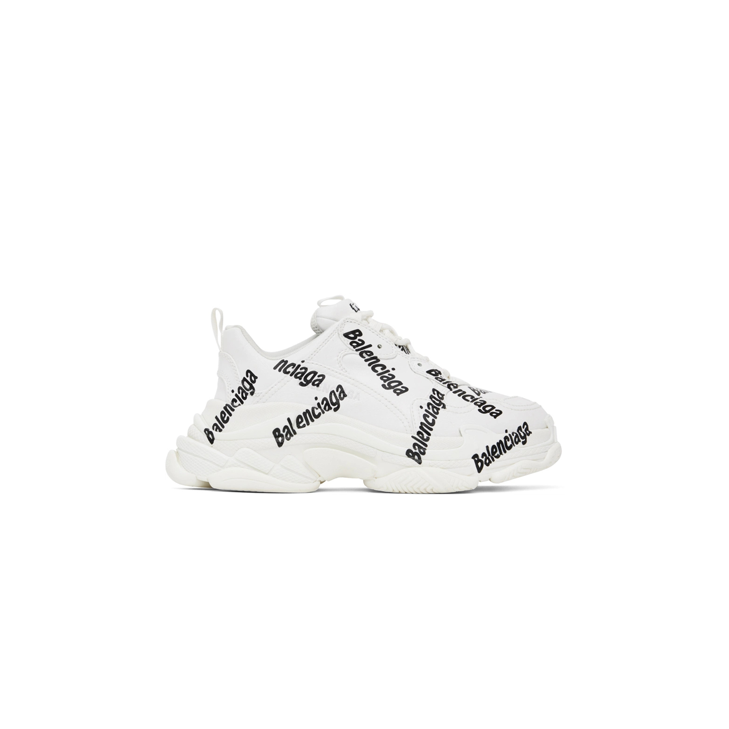 Ba*len*cia*ga white triple s sneakers 524039w2fab9010